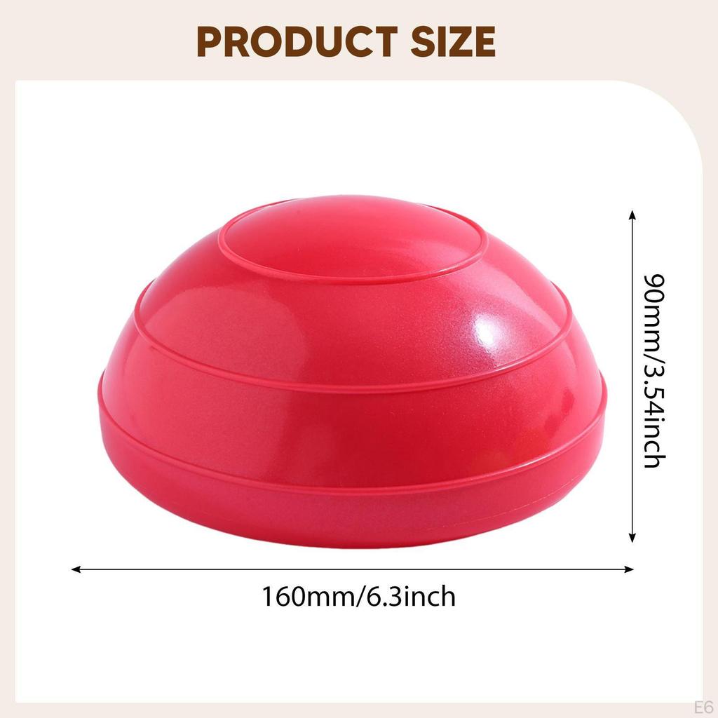 Balance Pod Ball Pilates Fitness Half Dome Stepping Pad Training Dot for Strength Flexibility