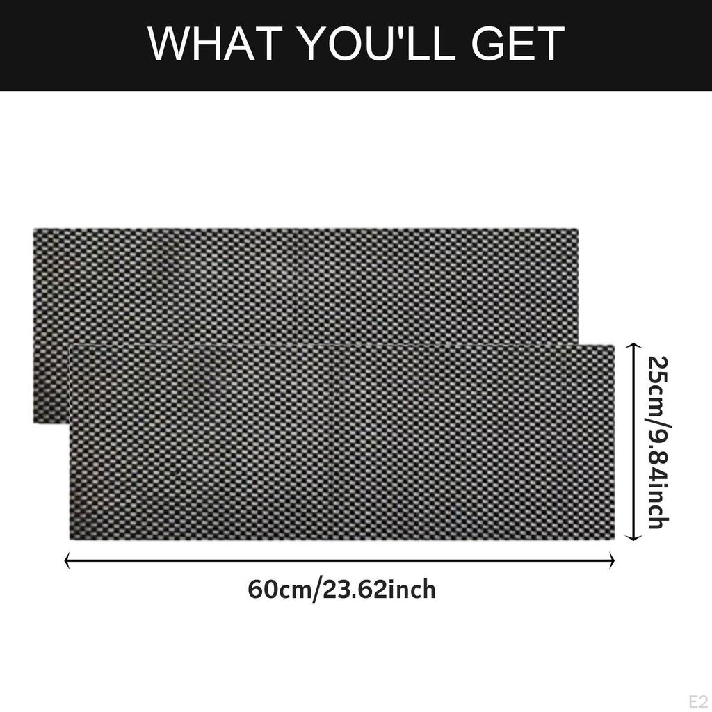 2x Mata Pilates Antypoślizgowa Antypoślizgowa Możliwa do Przycięcia dla Kobiet Mężczyzn Chwytak 25cmx60cm Outdoor Body