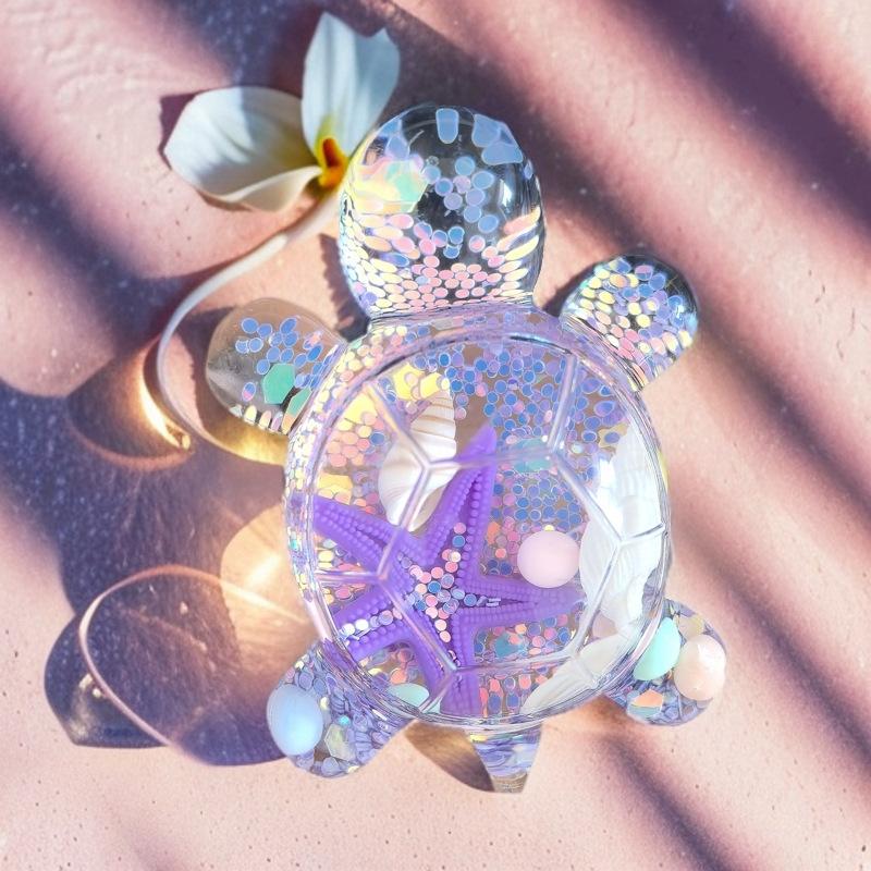 

Сверхбольшая светящаяся в темноте фигурка черепахи и морской звезды с зыбучим песком, игрушка, фигурка черепахи 9.3cm