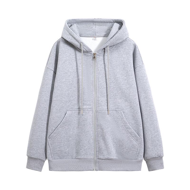 Men's Two-Way Zipper Hooded Sweatshirt