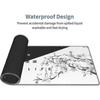 Black White Cherry Blossom Mouse Pad Sakura Death Life Extended Desk Mat 80x30 Cm Non-slip Rubber Ba