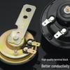 Universal 12V Snail Horn for Motorcycles & Electric Vehicles, Waterproof, Single Tone, 48V-60V
