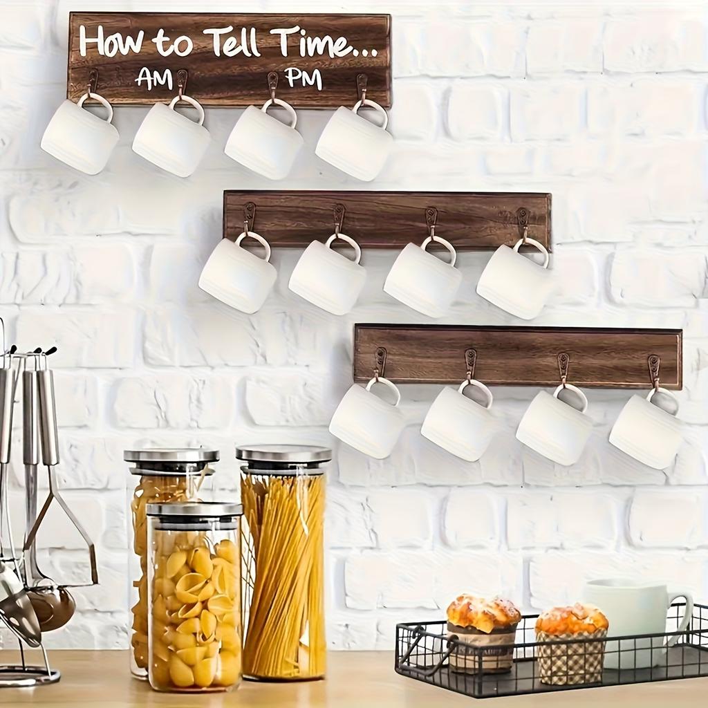 1/5/10PCS Retro Hooks Single Row Hooks Mini Wall Hooks for Home Kitchen Clothes Hanging, Modern Style, Utility Hooks