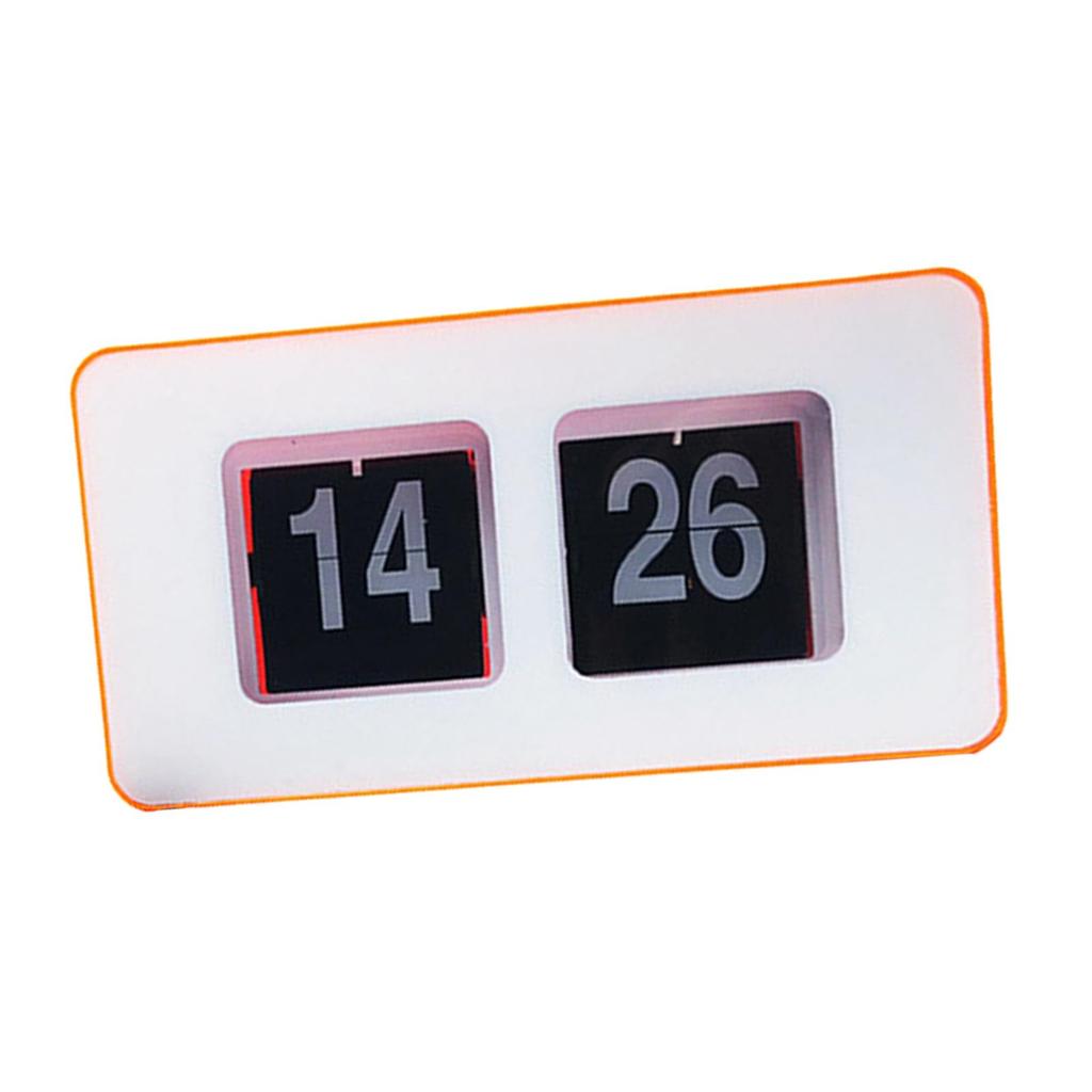 Classic Retro Vintage Auto Flip Clock Internal Gear Operated for Bedroom Home Decoration Digital Auto Flip Down Desk Table Clock