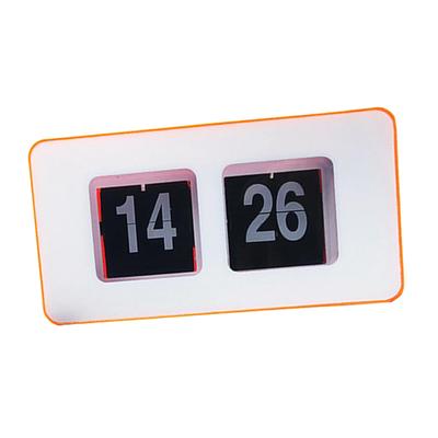 Klassische Retro Vintage Auto Flip Uhr Intern Zahnradbetrieben für Schlafzimmer Heimdekoration Digital Auto Flip Down Schreibtisch Tischuhr