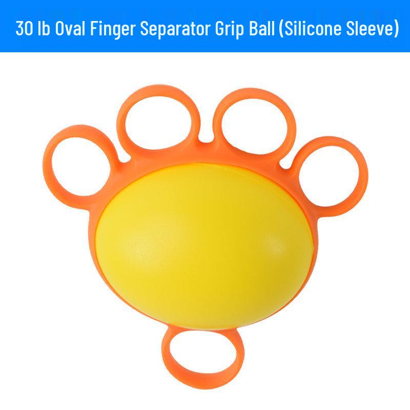 Five-Finger Grip Ball for Hemiplegia Rehabilitation and Elderly Wrist & Finger Strength Training Device