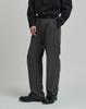 WORK ON BODY OFF [Fleece-Lined] Rebe Semi-Wide One-Pleat Slacks (2 Colors)