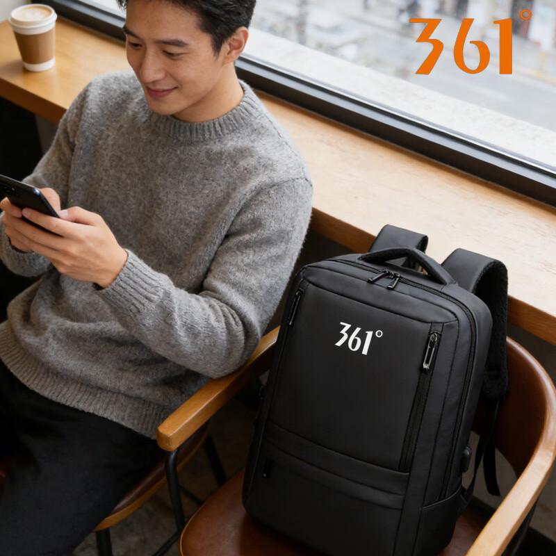 Мужской деловой и туристический рюкзак для ноутбука 361°