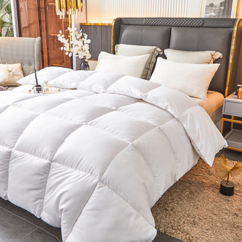 Luxury Pure Cotton Down Velvet Quilt – Thickened for Winter, Ideal for Five-Star Hotels, Perfect for Spring and Autumn