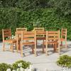 Day and Night - Day and Night Garden Dining Set 7 Pieces Solid Teak Wood