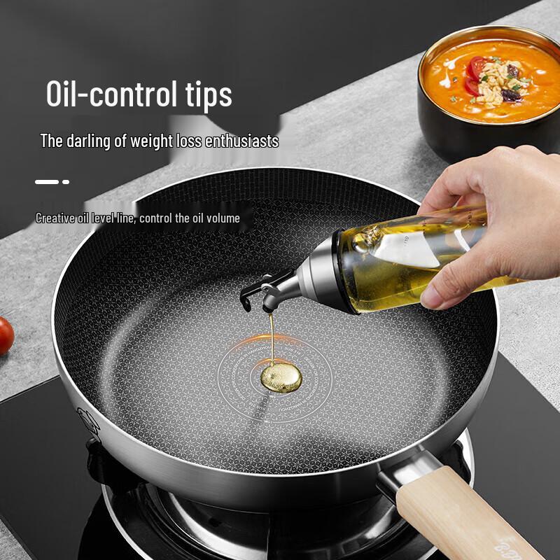 COOKER KING Little Yellow Duck 316 Stainless Steel Frying Pan