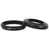 Haoge LH-X51B 2-in-1 Metal Ultra-Thin Lens Hood with Adapter Ring Set for Fujifilm X100vi and Fuji FinePix X100V Cameras, Black