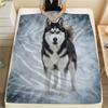 1 Manta de Franela con Estampado de Dibujos Animados, Alta Calidad, Cómoda para Todas las Estaciones, Decoración del Hogar, Calidez y Confort, Perfecta para Regalo de Navidad o Cumpleaños