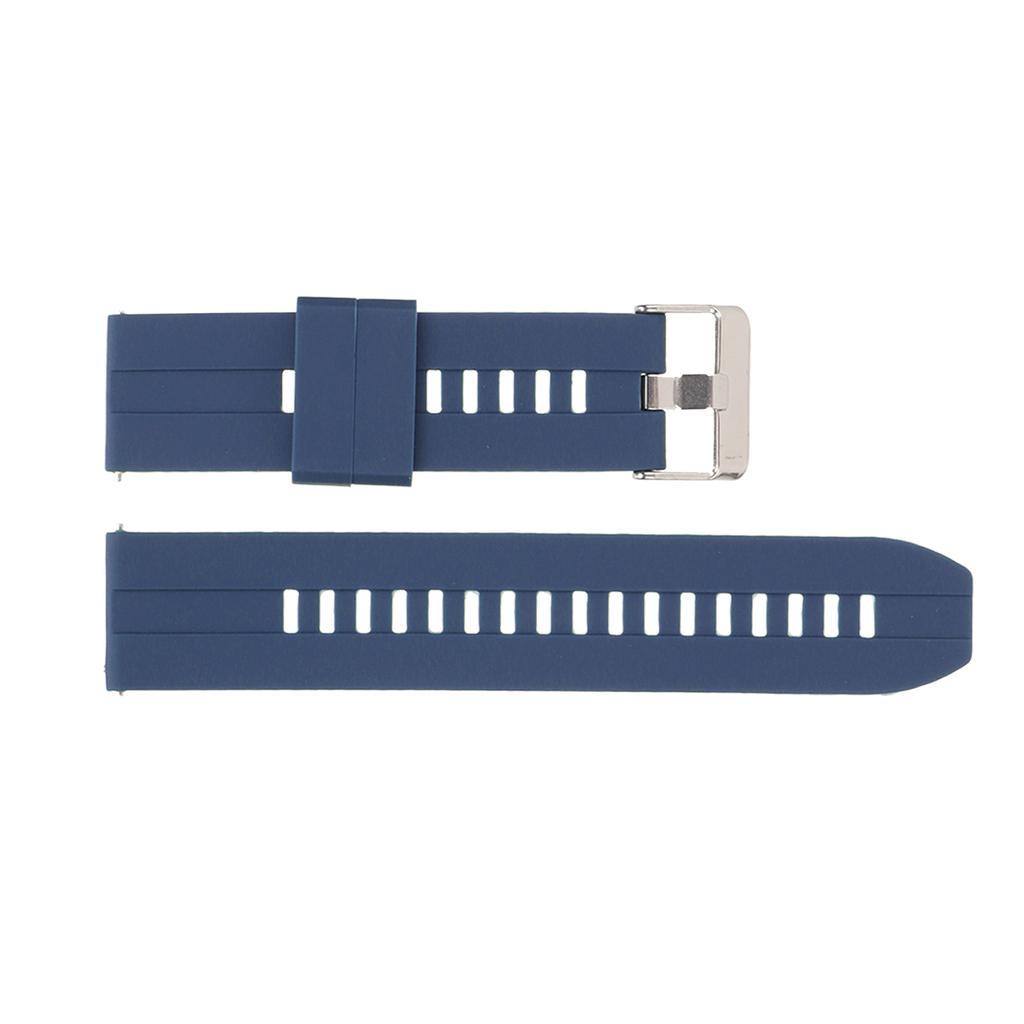 Watch Band Strap 22mm Universal Quick Release Silicone Accessory for Realme Watch 2Blue