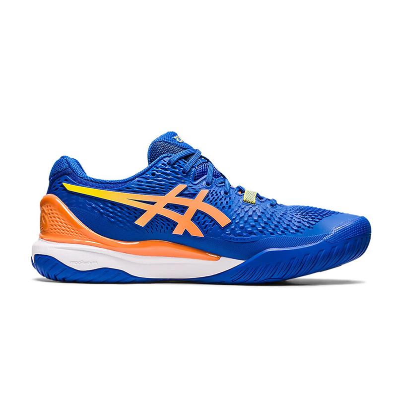 Asics Gel Resolution 9 Novak Pack Men Sneakers Blue Tuna-Blue Sun-Peach 1041A384-960