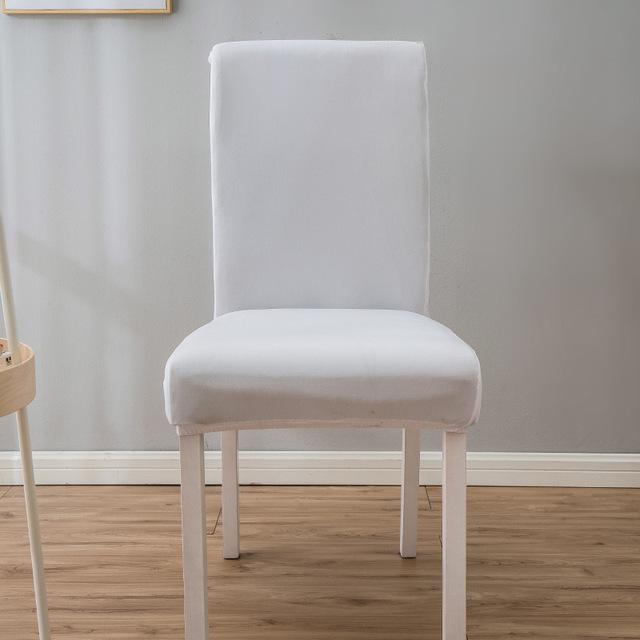 24 Color High High-grade Elastic Chair Cover Home Use Chair Cover Restaurant Hotel Universal Chair Cover Removable Machine Washable Cover