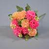 15 flower head artificial flower silk hydrangea white wedding small bouquet fake flower party DIY decoration