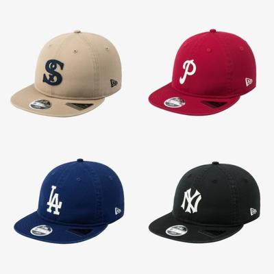 New Era Strapback Rétro Couronne Applique Feutre Mlb Cooperstown 14890721 24