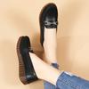 Women Moccasins Driving Shoes Comfort Flats Nurse Loafers Minimalist White Shoes for Mother Winter Warm