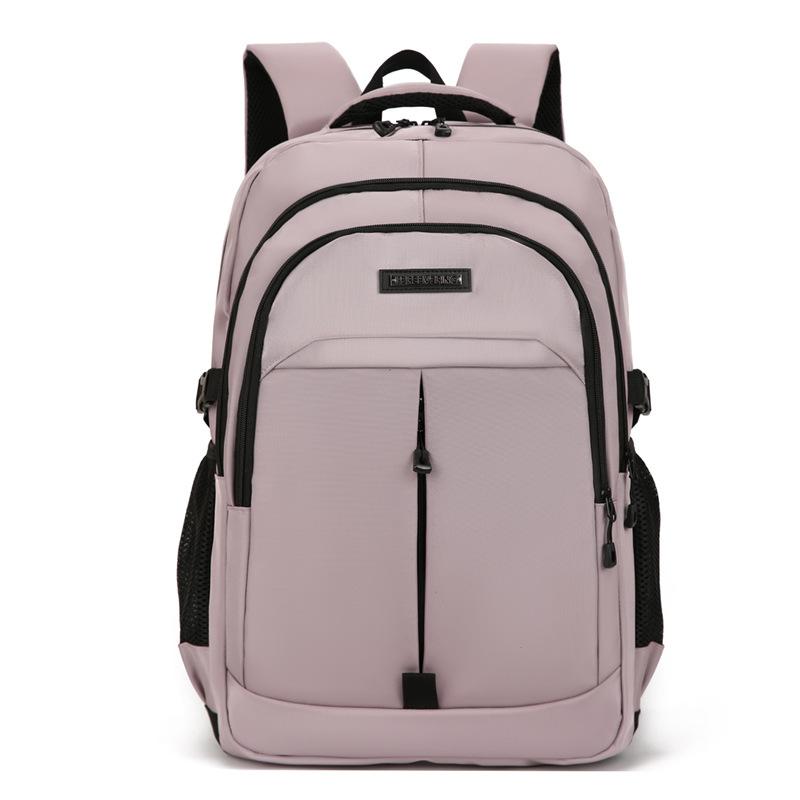 Schoolbag fashion new simple casual backpack large capacity college student schoolbag light travel commuter computer backpack