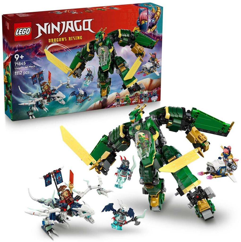 LEGO Ninjago Building Set – Figure – Lloyd's Jet – Mech (71845)