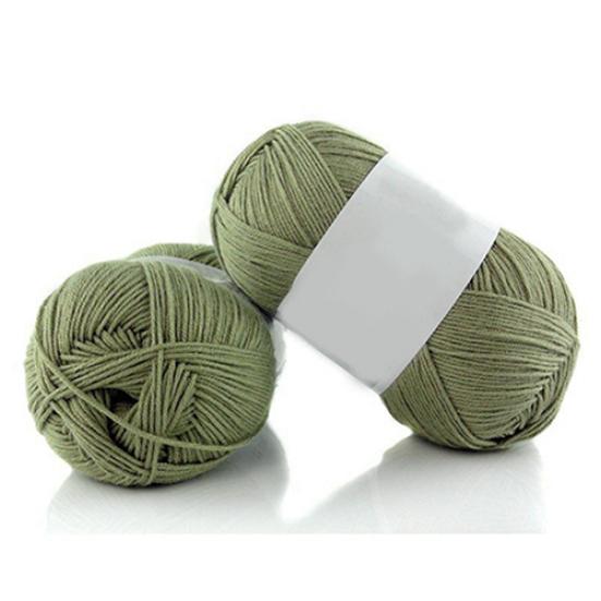 1Pc 50g Per Skein Soft Bamboo Crochet Cotton Knitting Baby Knit Wool Yarn