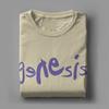 Camisetas de Genesis The Band para Hombre Vintage 100% Algodón Camiseta Cuello Redondo Manga Corta Camiseta Idea de Regalo Tops