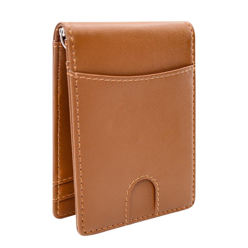 Cross-border RFID Carbon Fiber Minimalist Wallet with Multi-Card Slots