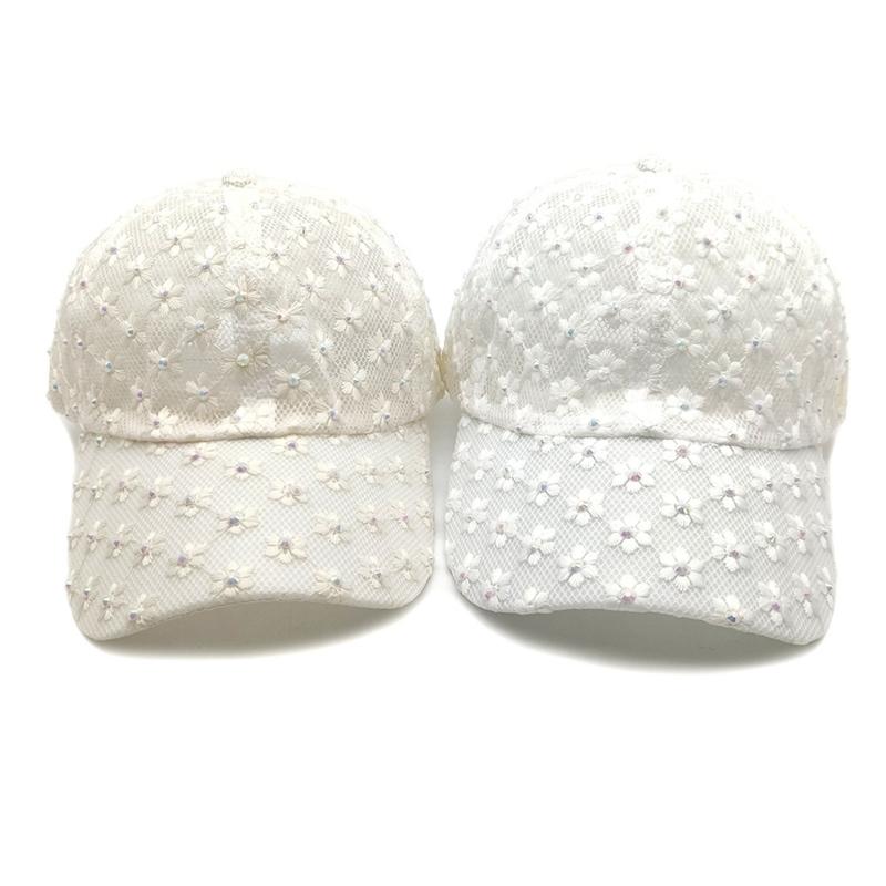 Stylish Floral Baseball Cap For Women And Men With Adjustable Strap Sun Protection Polyester Fabric Outdoor Caps
