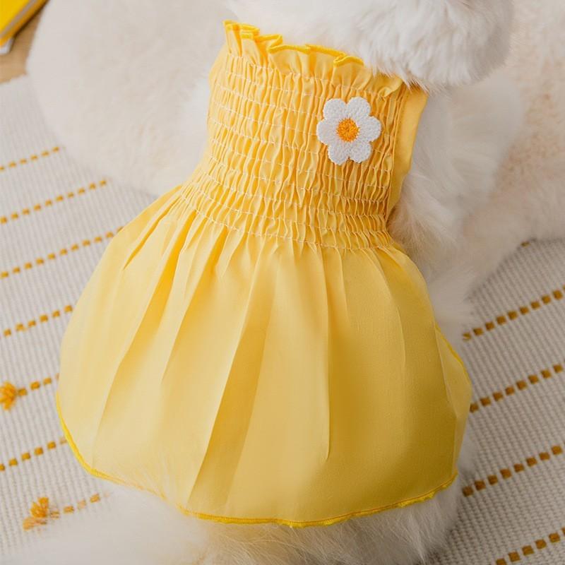 Pet Dress Cat Suspender Skirt Dog Clothes Summer Teddy Than Bear Universal Small Puppy Spring Summer Thin