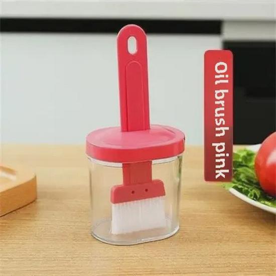 

Кухонная щетка для масла и меда, устойчивая к высоким температурам, с бутылочкой