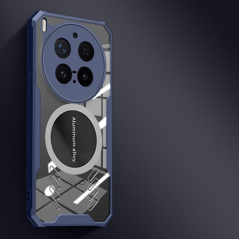 Anwendbar für VIVO X300Pro Graphen-Wärmeableitung Handyhülle X200Ultra atmungsaktiv X100S Sturzschutz-Schutzhülle