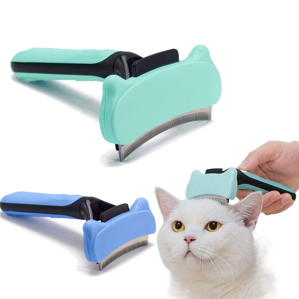 Removes Undercoat Cat Hair Removal Comb Open Knot Pet Fur Knot Cutter  Hair Care Tool