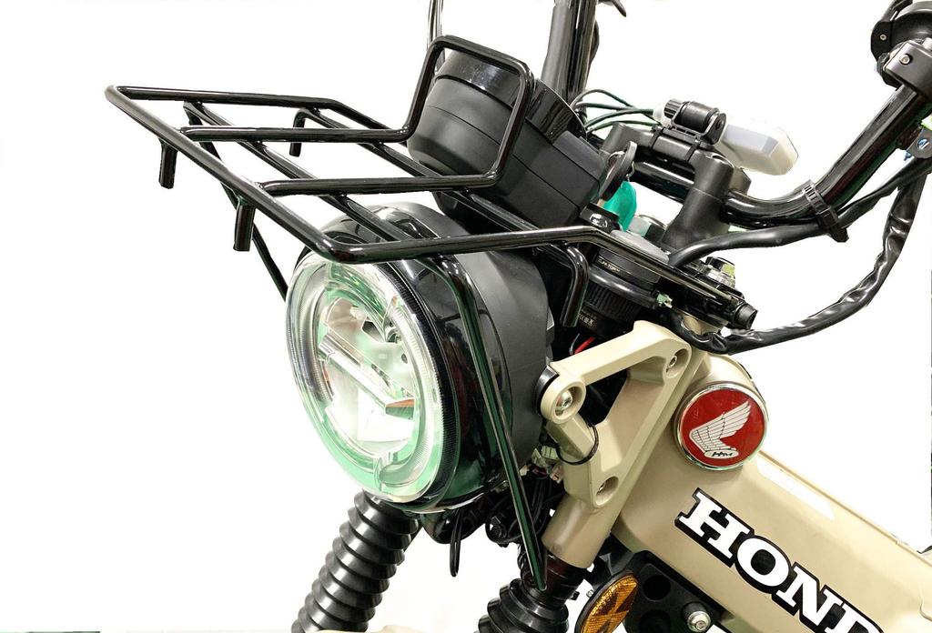 Kijima Bike Parts Front Carrier Over Steel CT125 Hunter Cub Black ('20-) 210-2755