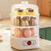 Two/Three-Layer Multifunction Egg Boiler Cooker Breakfast Cooking Egg Steamer Egg Cooker Breakfast Machine for Making Breakfast