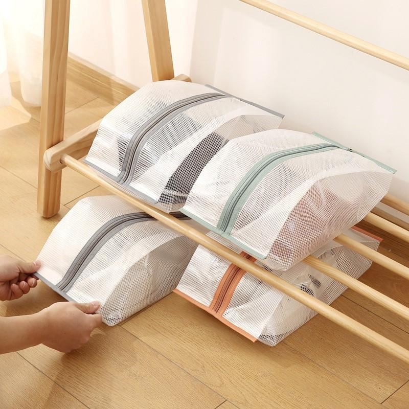Travel Shoes Storage Bag Closet Organizer Toiletry Cosmetic Makeup Pouch Case Shoes Bags Pocket Clothing Classified Hanging Bag