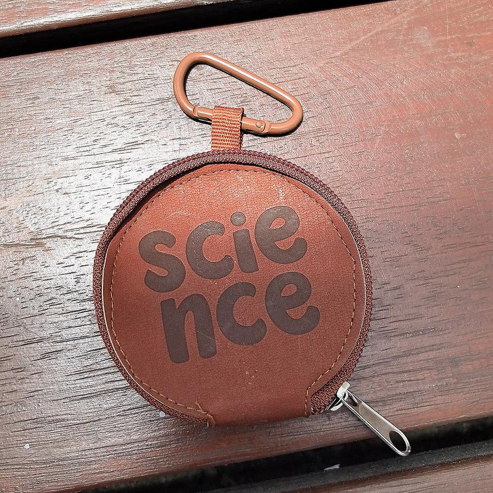 Portofel colorat Dopamine Hat pentru monede și breloc cu șnur pentru telefon mobil