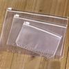 Loose Leaf PVC Zipper Transparent Folder Pouch Document Folder Binder Document File Organizer