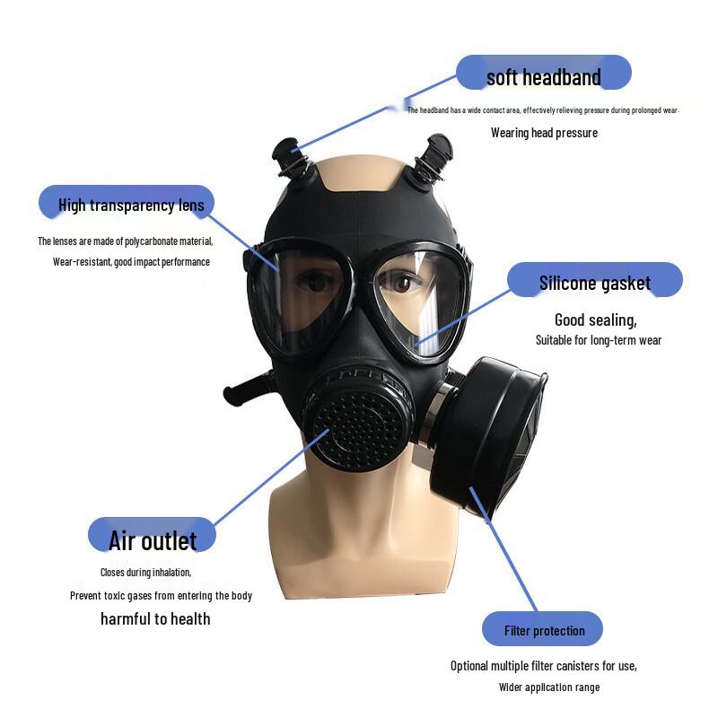 Longchan CF25 Full-Face Respirator Mask