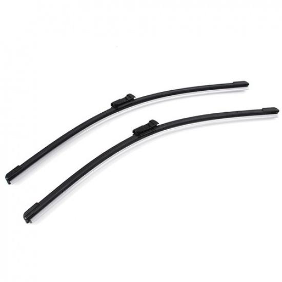 For Volkswagen Jetta Golf Passat EOS Fit Push Button Arm Wiper Blades Windshield