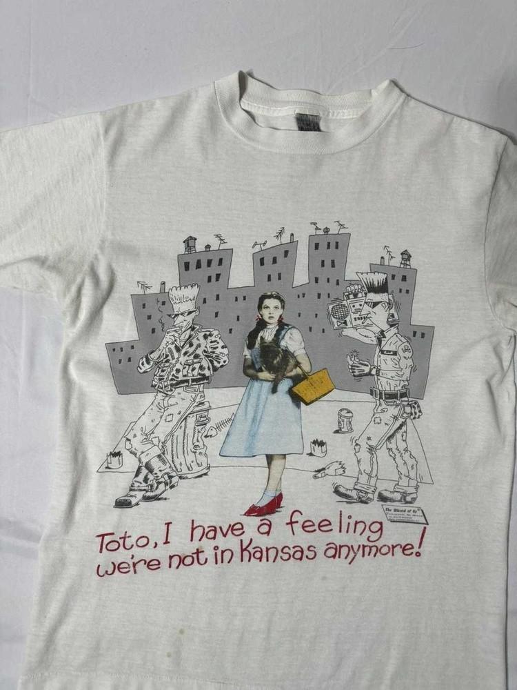 Vintage Vintage Wizard of Oz T-Shirt Classic Unisex Cotton Tee All Sizes Z003 Unisex T-Shirt XXXL