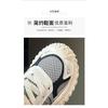 2026New autumn color-blocked sports shoes for girls, mesh running shoes for children, casual shoes for boys