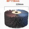 Replacement Flower Head Abrasive Nylon Polishing Wheel Brush Remove Rust Polishing Flap Grinding Wheel Sander Carpentry Durable