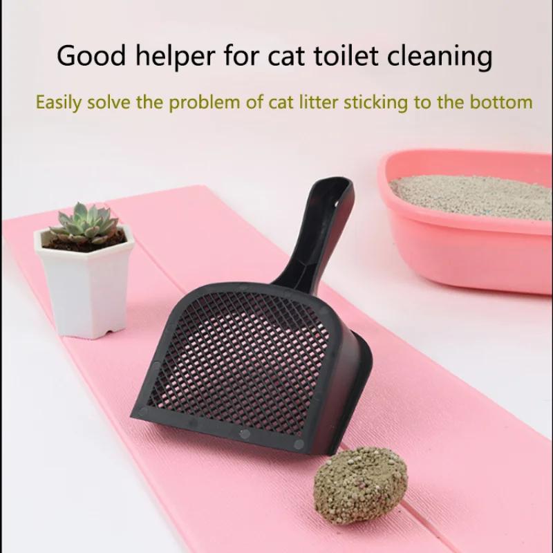 Portable Sand Shovels Durable Plastic Practical Cleaning Cat Pet Litter Scoop Shovel Pets Supplies Thickened Plastic Shovel