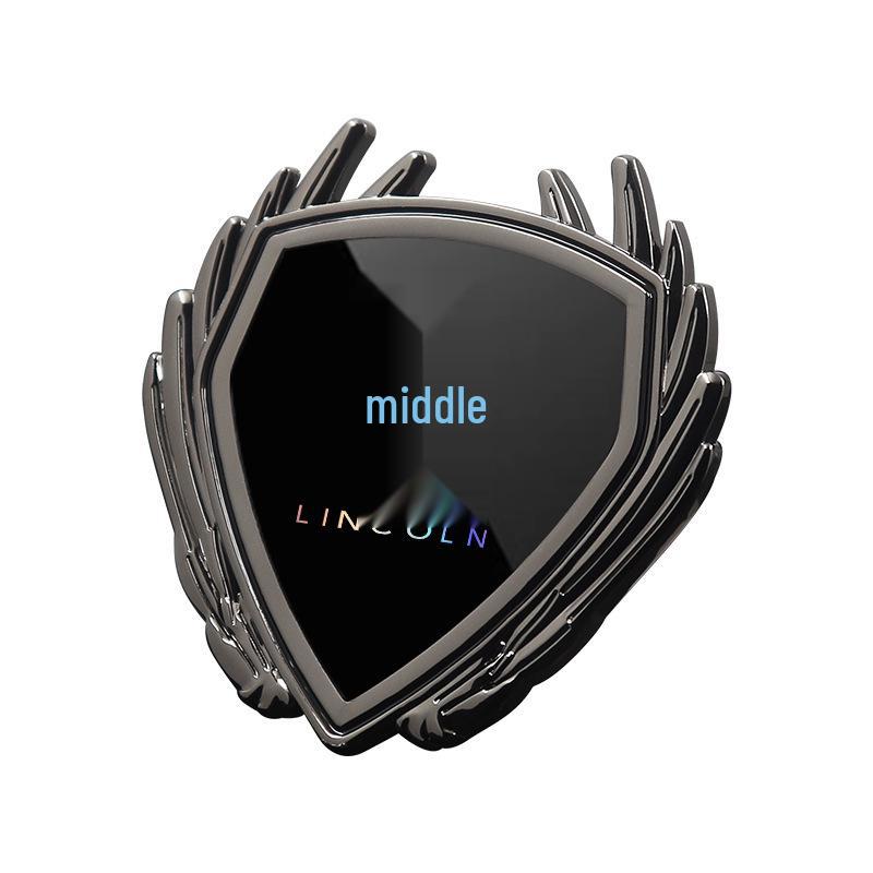 Lincoln Adventure MKC Aviator MKT Car Metal Badge Side Window Logo Sticker