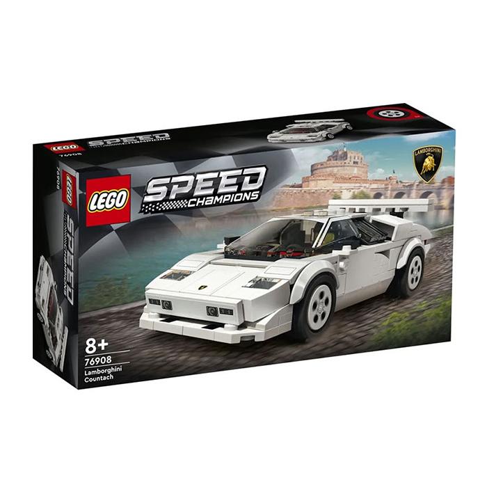 LEGO Speed Lamborghini Countach Building Blocks 262pcs 76908