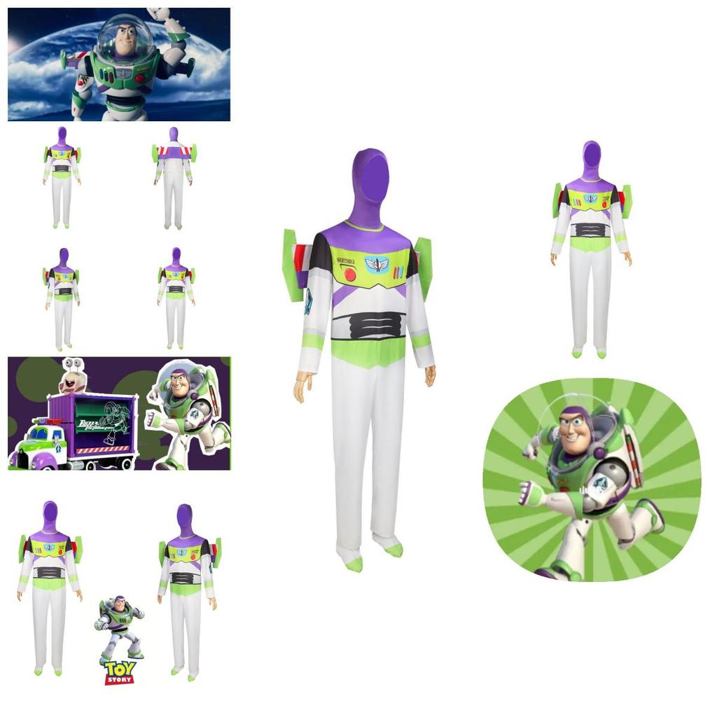 Cosplay Costume Of Buzz Lightyear From Toy Story Funny Style Suitable For Game Animation Role Play