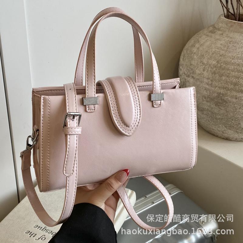 

Сумка-тоут премиум-класса для женщин 2025 новая трендовая корейская версия большая вместимость сумка для рук весна и лето ретро деловая сумка хаки