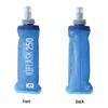 Foldable TPU Soft Water Bottle for Sports Camping Running Hiking Biking, 350ml/500ml Portable Collapsible Water Container