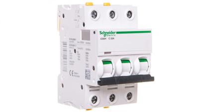 Circuit Breaker 3P C 25A 10kA AC iC60H-C25-3 A9F07325